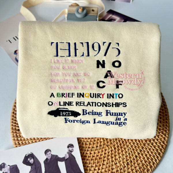 The 1975 Albums – Embroidered
