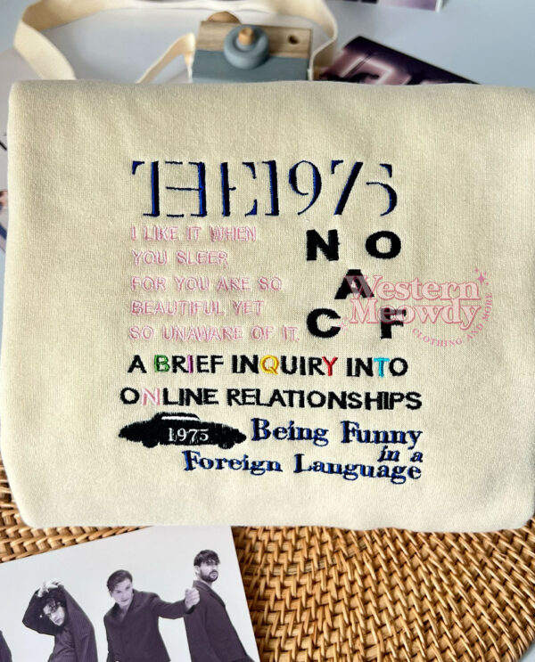 The 1975 Albums – Embroidered