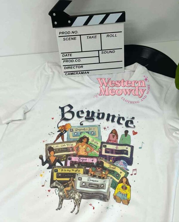 Beyonce Cassette Tape Shirt