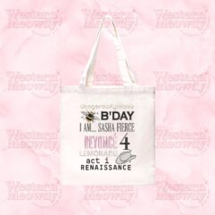 Beyoncé Albums – Embroidered Tote