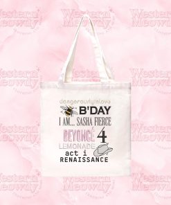 Beyoncé Albums – Embroidered Tote