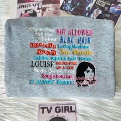 TV Girl Songs – Embroidered TV Girl Songs – Embroidered