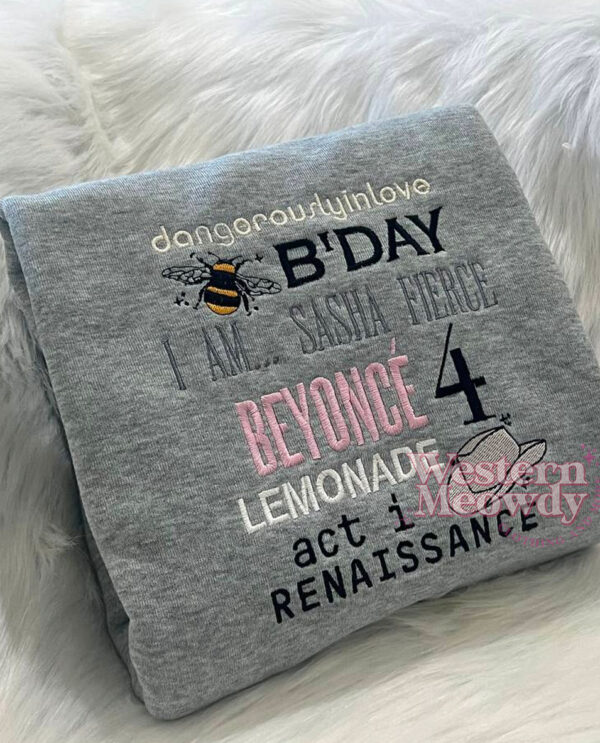 Beyoncé Albums – Embroidered