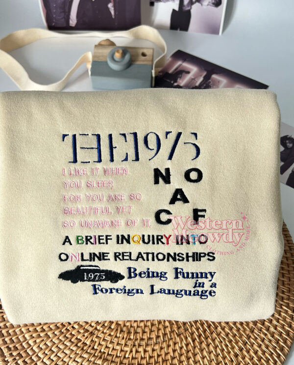 The 1975 Albums – Embroidered