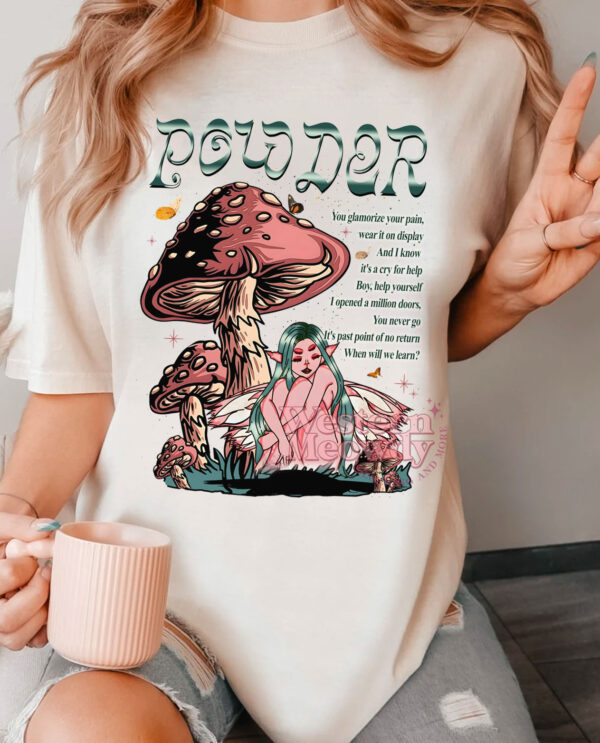 Powder Ver.2 Tee – Portals Album Lyrics