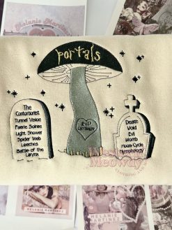 Portals Album – Mushroom Embroidered