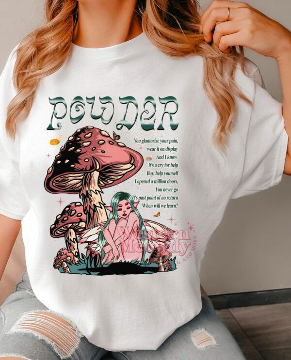 Powder Ver.2 Tee – Portals Album Lyrics