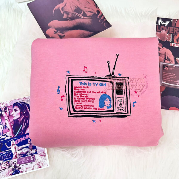 TV Girl Albums – Embroidered