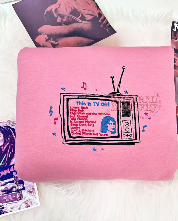 TV Girl Albums – Embroidered