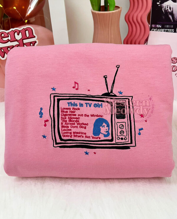 TV Girl Albums – Embroidered