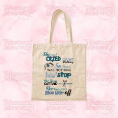 TV Girl-Blue Hair Tote