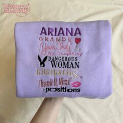 Ariana Grande Albums – Embroidered