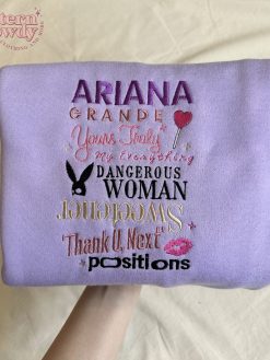 Ariana Grande Albums – Embroidered
