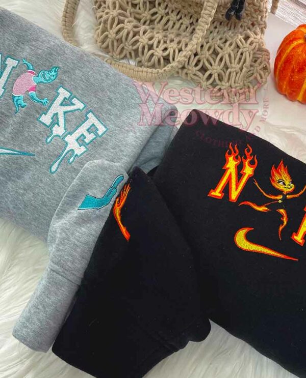 Ember and Wade Elemental Couple Sweatshirt