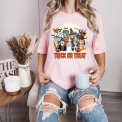 Bluey Family Trick Or Treat Halloween – 2D