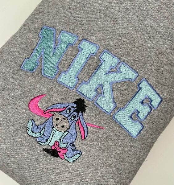 Winnie the Pooh And Eeyore Embroidered Sweatshirt
