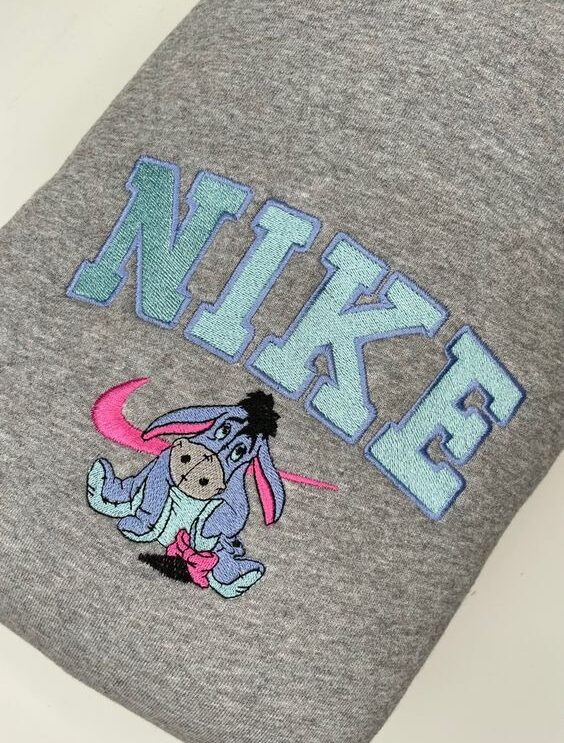Winnie the Pooh And Eeyore Embroidered Sweatshirt