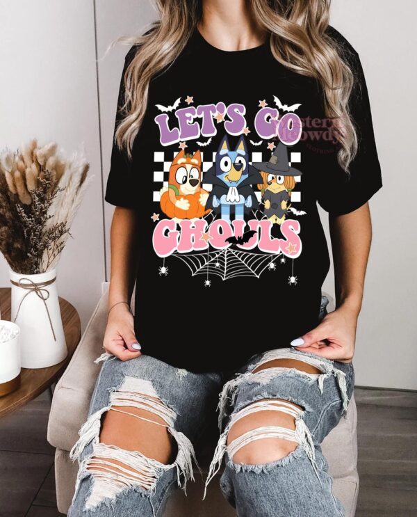 Bluey Let’s Go Chouls Halloween – 2D