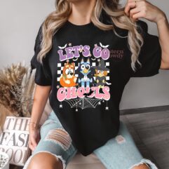 Bluey Let’s Go Chouls Halloween – 2D