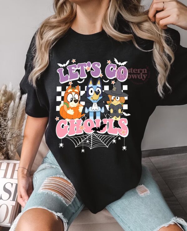 Bluey Let’s Go Chouls Halloween – 2D