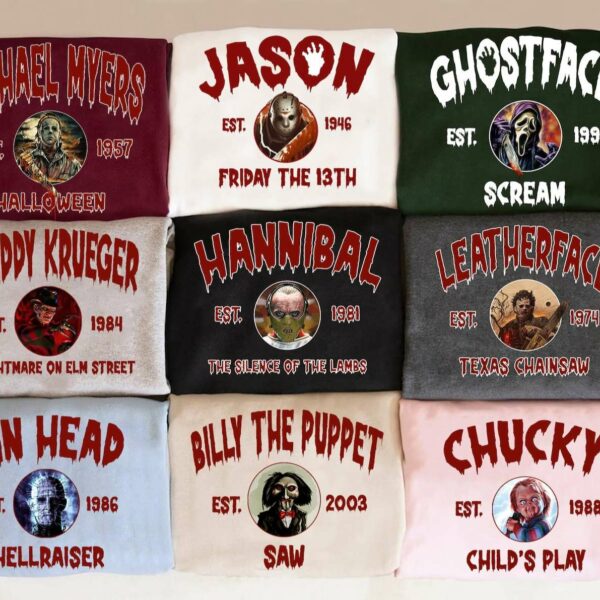 Customized Horror Movie Characters Halloween