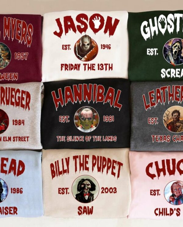 Customized Horror Movie Characters Halloween