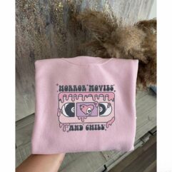 Horror Movies & Chill Halloween Cassette Tape