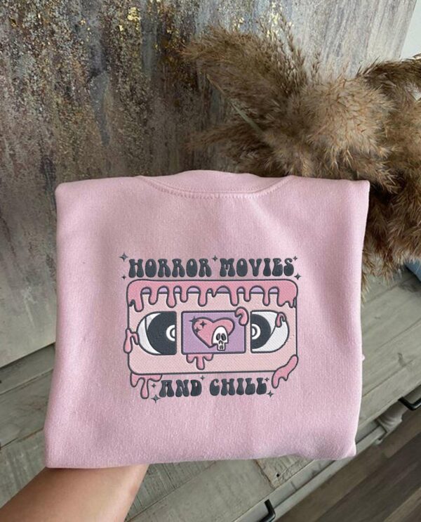 Horror Movies & Chill Halloween Cassette Tape