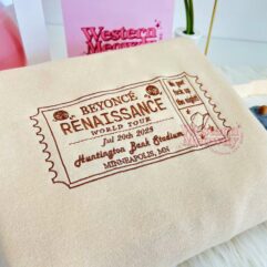 Beyoncé Ticket – Embroidered