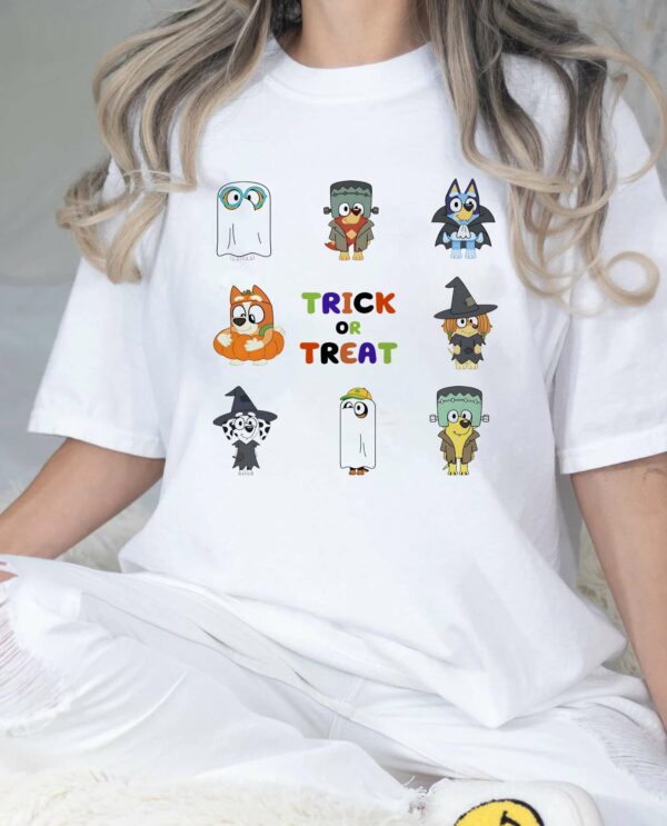 Bluey and Friend Halloween Halloween Sweatshirt