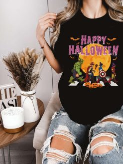 The Marvel Characters Halloween T-shirt