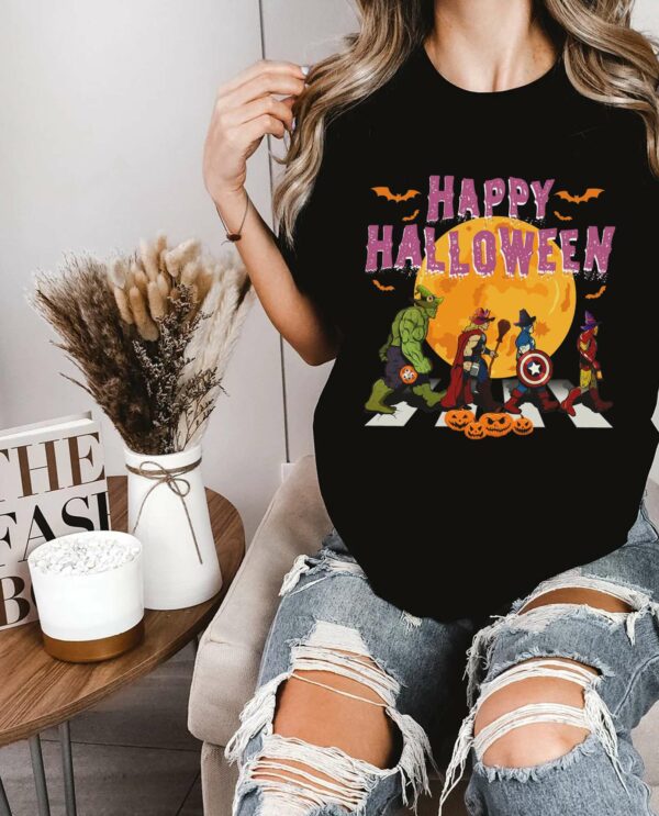 The Marvel Characters Halloween T-shirt