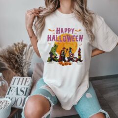 The Marvel Characters Halloween T-shirt