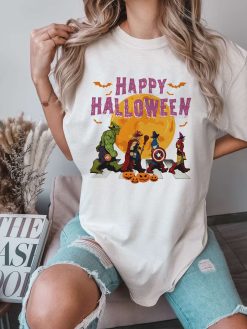 The Marvel Characters Halloween T-shirt