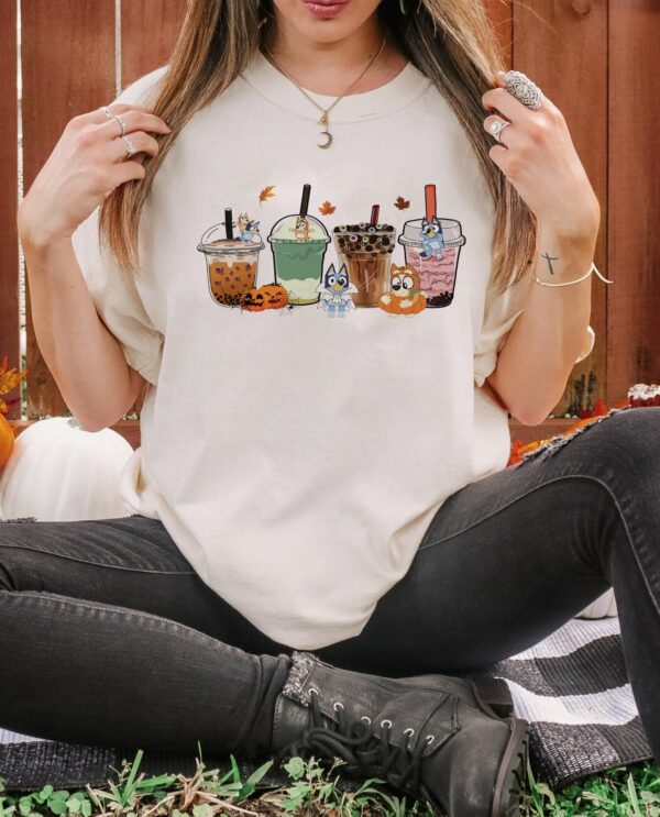 Bluey Coffee Cup Halloween