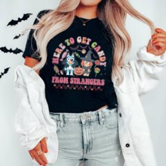 Bluey Here To Get Candy Halloween