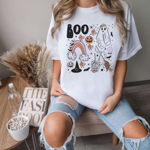 Boo Vintage – Halloween Shirt