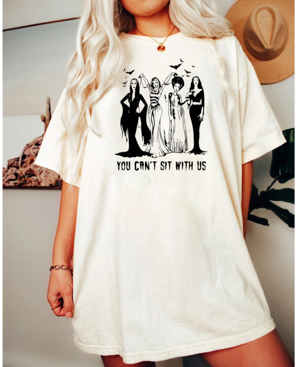 You can’t sit with us – Halloween Shirt