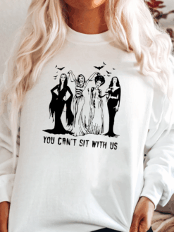You can’t sit with us – Halloween Shirt