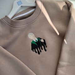 Draco Malfoy Harry Potter Wizard Embroidered Sweatshirt