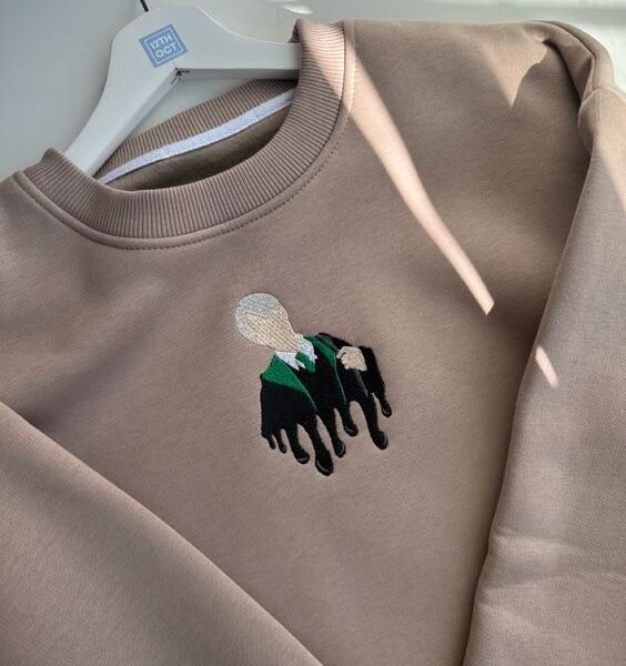 Draco Malfoy Harry Potter Wizard Embroidered Sweatshirt