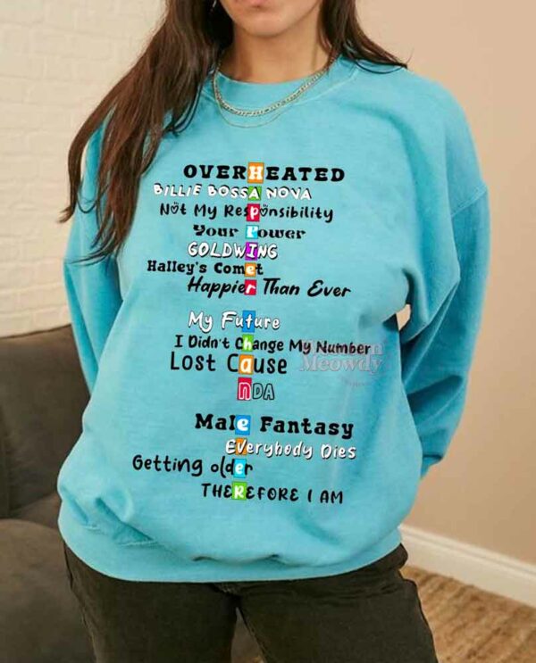 Billie Eilish Happier Than Ever Songs – 2D