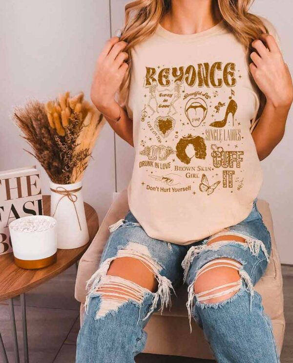 Beyonce Album T-Shirt 2D New