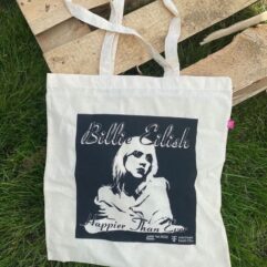 Billie Eilish Happier Than Ever Songs Tote Bag Ver2 – 2D Billie Eilish Happier Than Ever Songs Tote Bag Ver2 – 2D