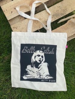 Billie Eilish Happier Than Ever Songs Tote Bag Ver2 – 2D