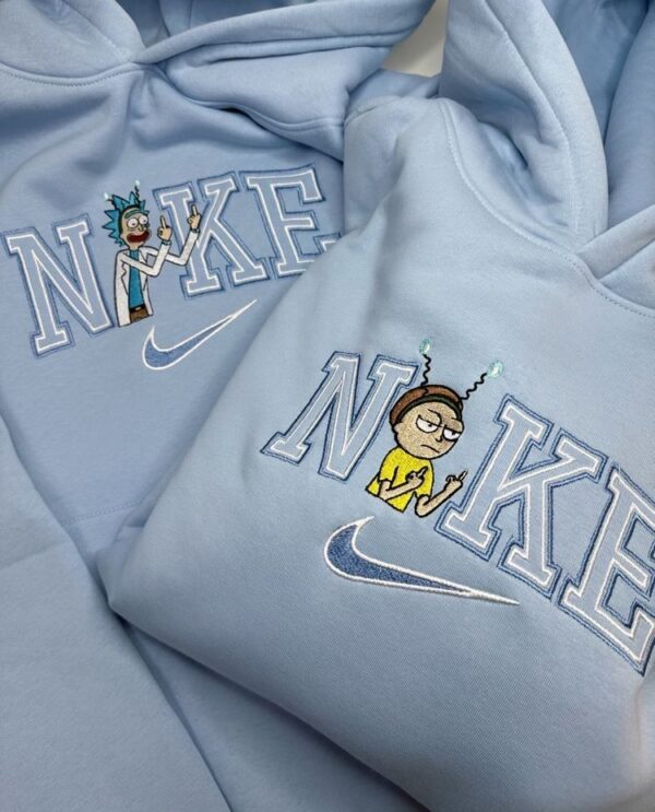 Rick and Morty Couple Hoodies Crewneck Sweatshirts