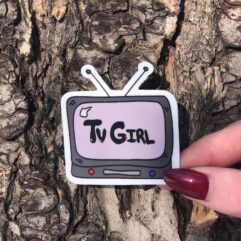 TV Girl Band Sticker