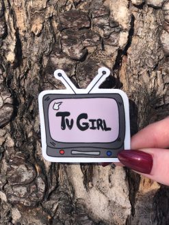TV Girl Band Sticker