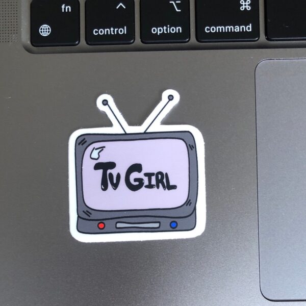 TV Girl Band Sticker