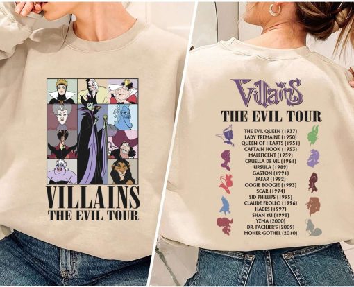 Disney Villains Evil Tour Halloween
